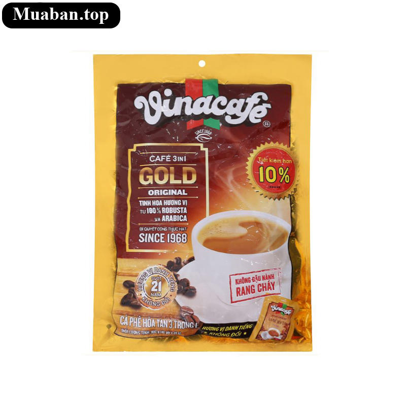 Cà phê sữa VinaCafé Gold Original 800g