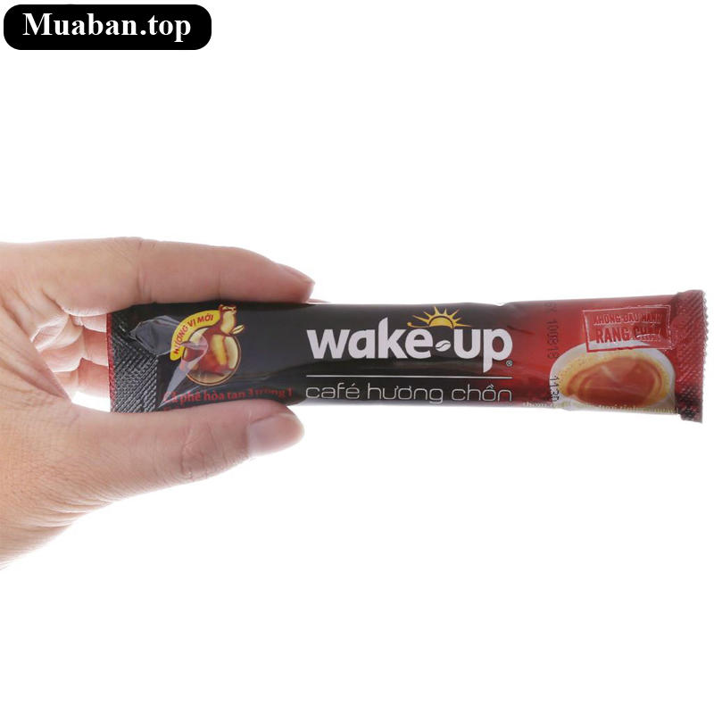 Cà phê sữa Wake Up 3 trong 1 hương chồn 306g 4
