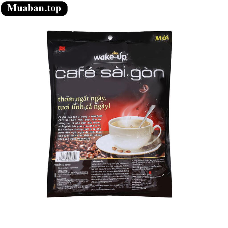 Cà phê sữa Wake Up Café Sài Gòn 456g 2