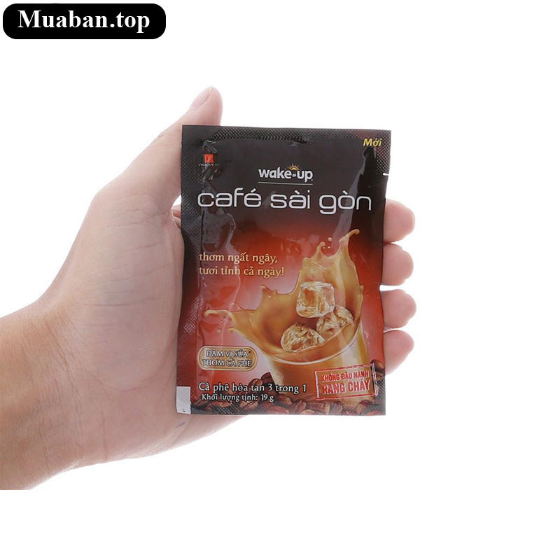 Cà phê sữa Wake Up Café Sài Gòn 456g 3