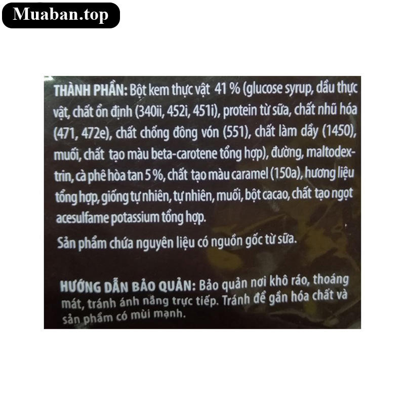 Cà phê sữa Wake Up Café Sài Gòn 456g 6
