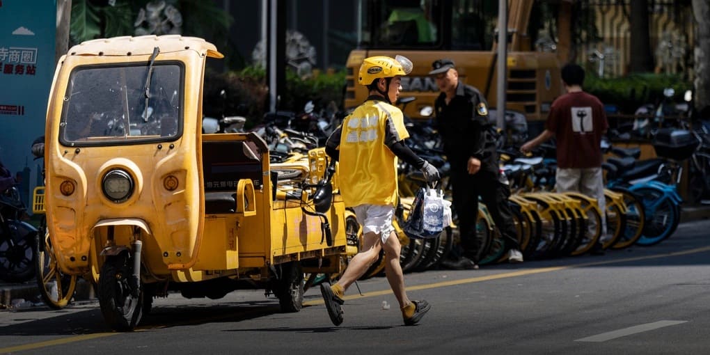 Nền tảng giao hàng Trung Quốc đổi mới