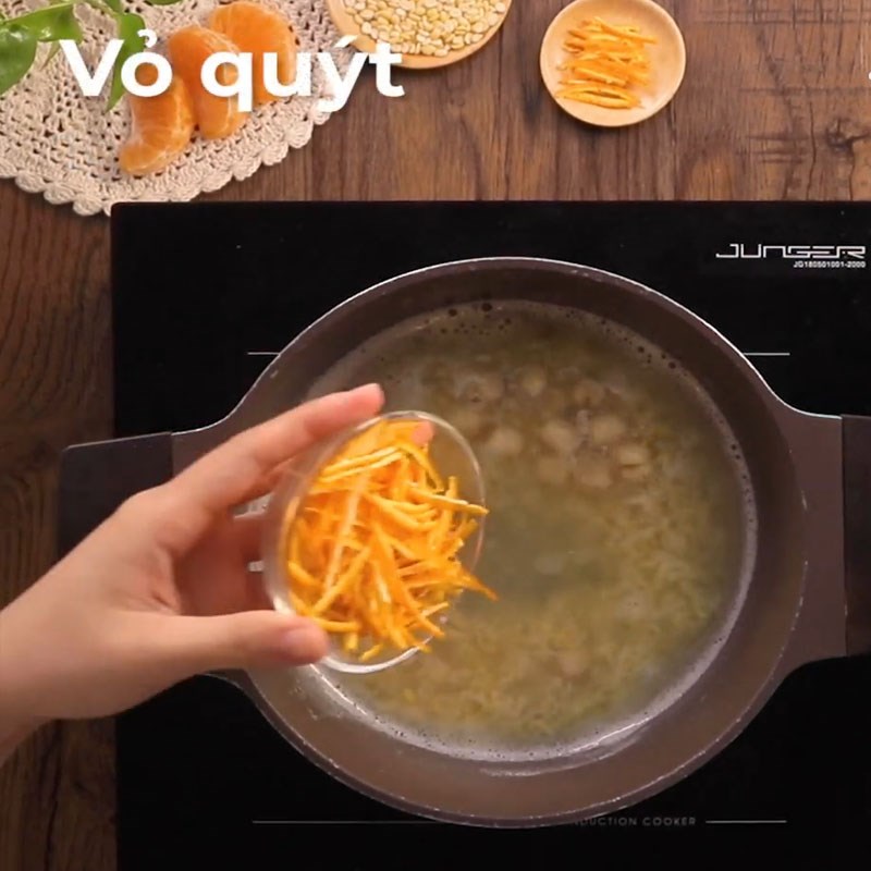 Cách nấu chè lục tàu xá chuẩn vị Quảng Nam thơm ngon, hấp dẫn 10