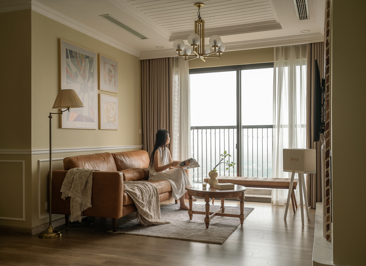 Căn hộ phong cách đồng quê phối độc lạ 3