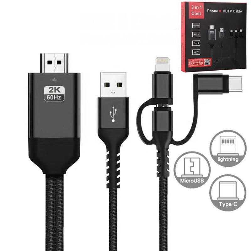 Cáp chuyển đổi hình ảnh từ điện thoại sang tivi HDMI