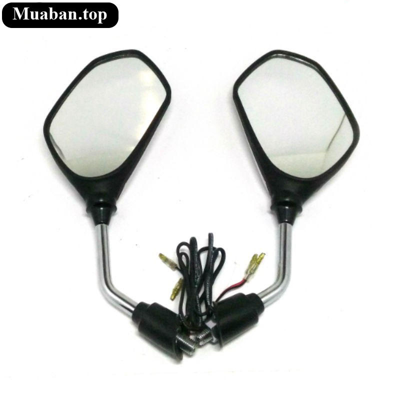 Cặp gương chiếu hậu tích hợp xi nhan dành cho xe máy 2