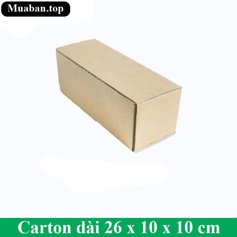 Carton dài 26 x 10 x 10 cm 2
