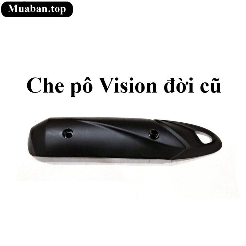 Che pô nhựa cứng dành cho xe Vision đời Cũ
