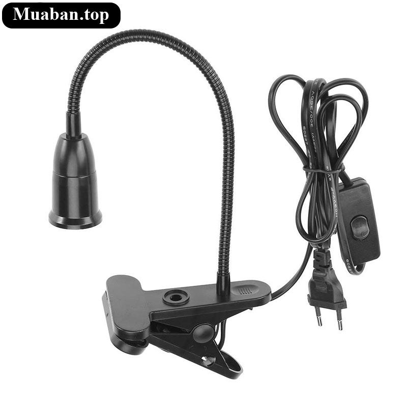 Chuôi kẹp đèn led kéo dài tiện dụng có công tắc on off 2