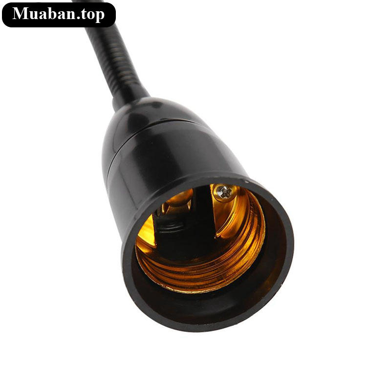Chuôi kẹp đèn led kéo dài tiện dụng có công tắc on off 7