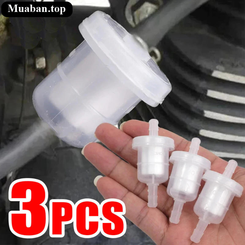Combo 3 cái lọc xăng màu trắng dành cho xe máy Combo 3 cái lọc xăng màu trắng dành cho xe máy