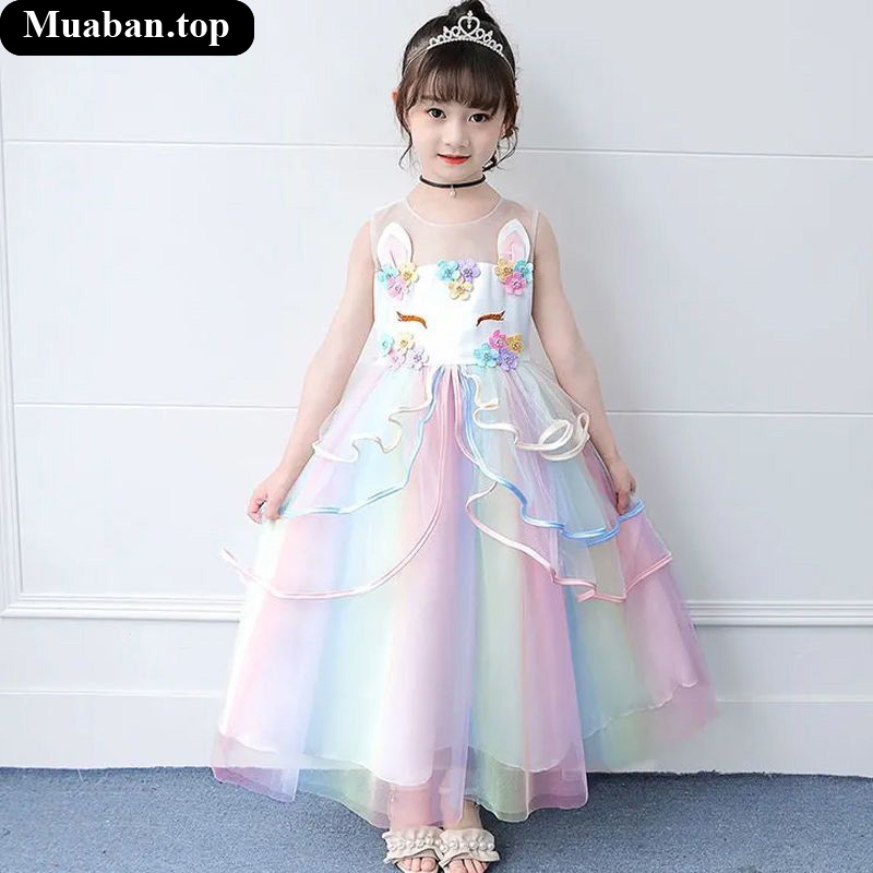 Đầm công chúa thời trang dạ hội dành cho bé gái 3