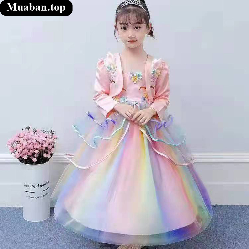 Đầm công chúa thời trang dạ hội dành cho bé gái 4
