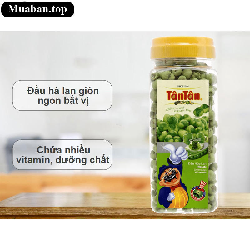 Đậu hà lan wasabi Tân Tân hũ 190g 6