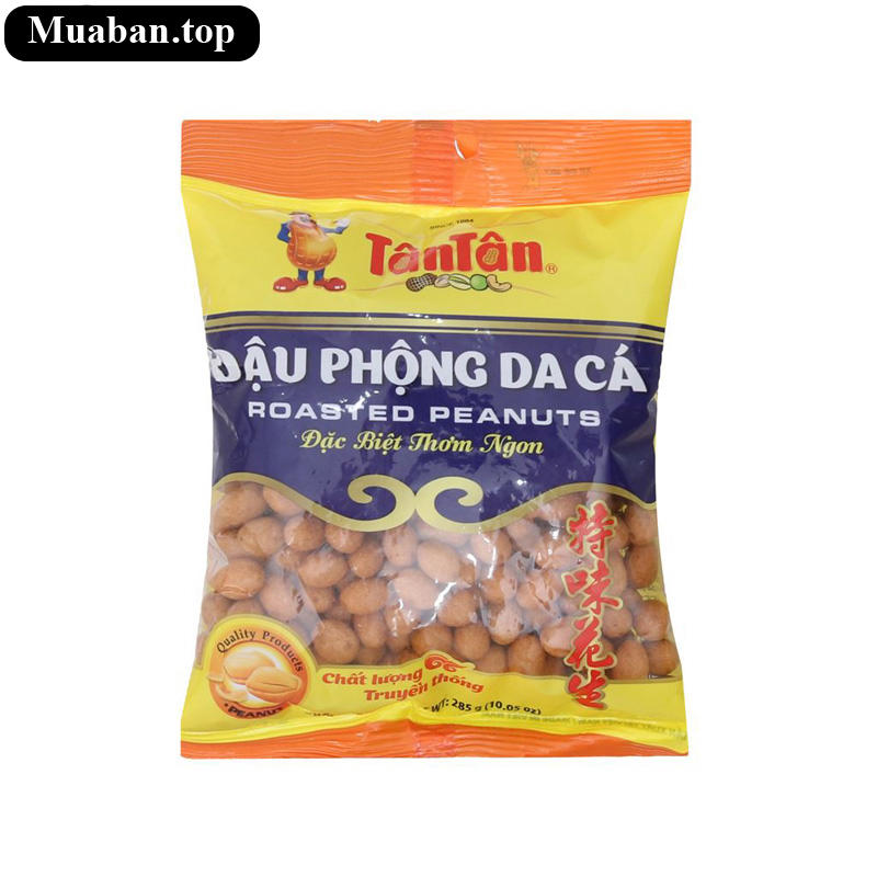 Đậu phộng da cá Tân Tân gói 285g Đậu phộng da cá Tân Tân gói 285g