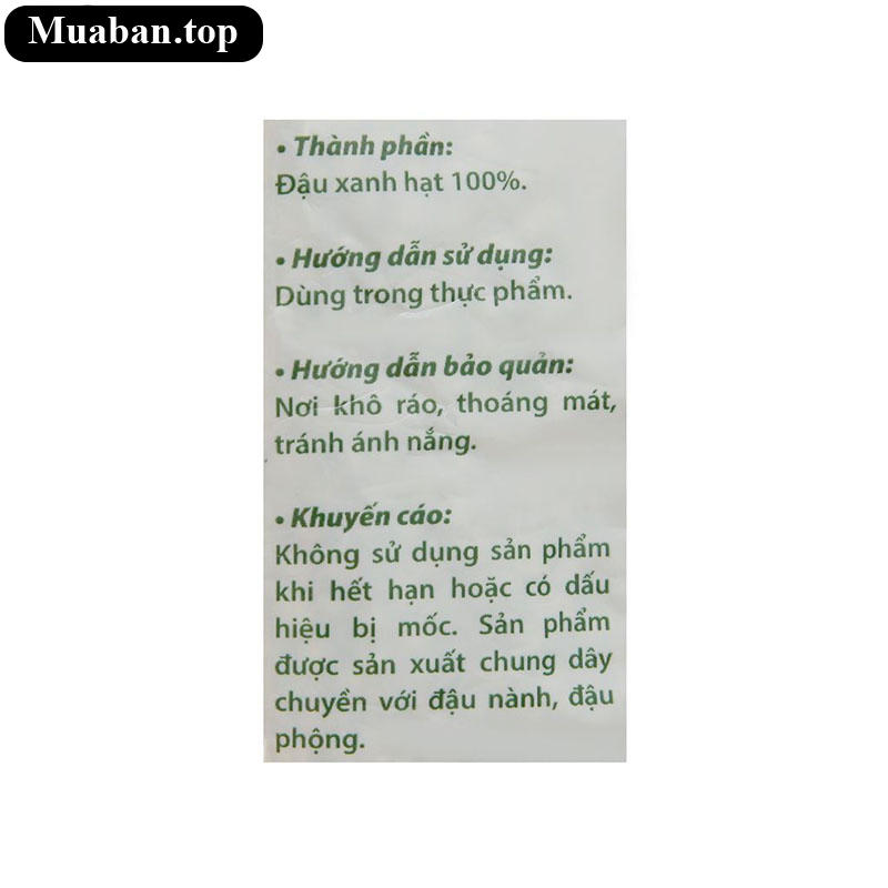 Đậu xanh hạt 150g 3