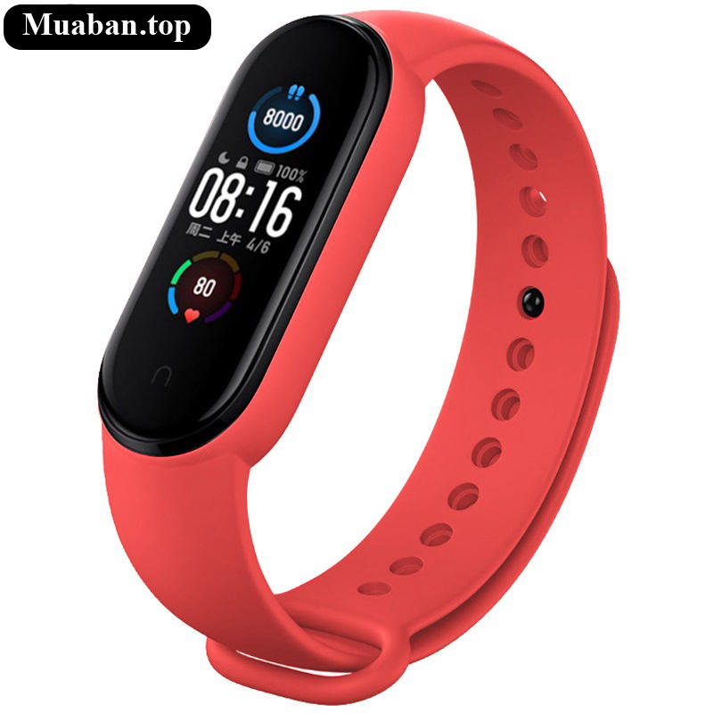 Dây đeo thay thế bằng Silicon nhiều màu cho Xiaomi Mi Band 15