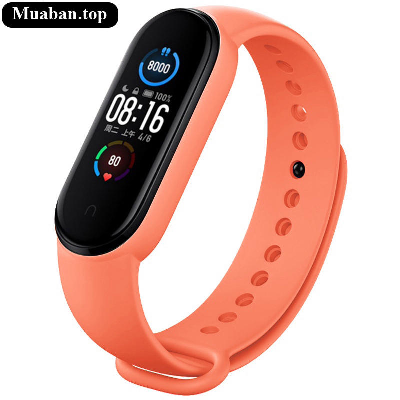 Dây đeo thay thế bằng Silicon nhiều màu cho Xiaomi Mi Band 9