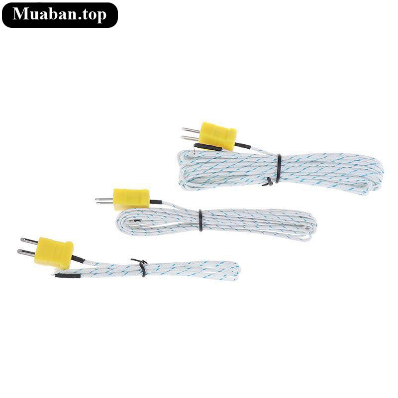 Dây đo cảm biến nhiệt độ loại K Tp-01 Dành Cho Máy Tm-902C Tes-1310 3