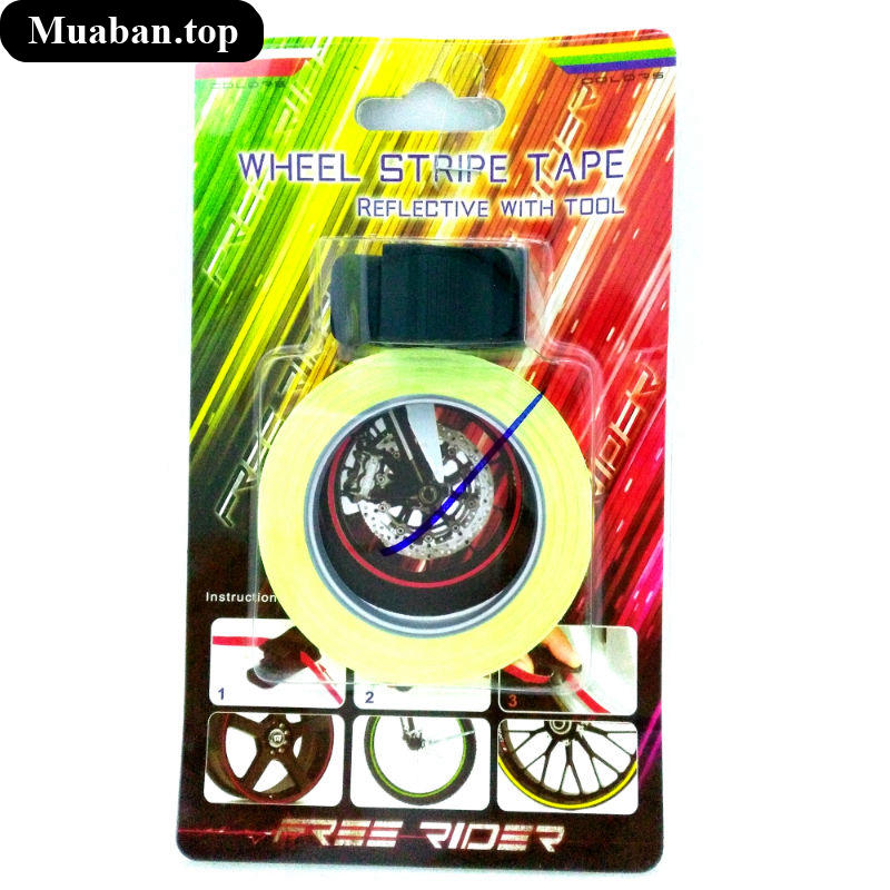Decal phản quang dán viền dành cho xe máy 4