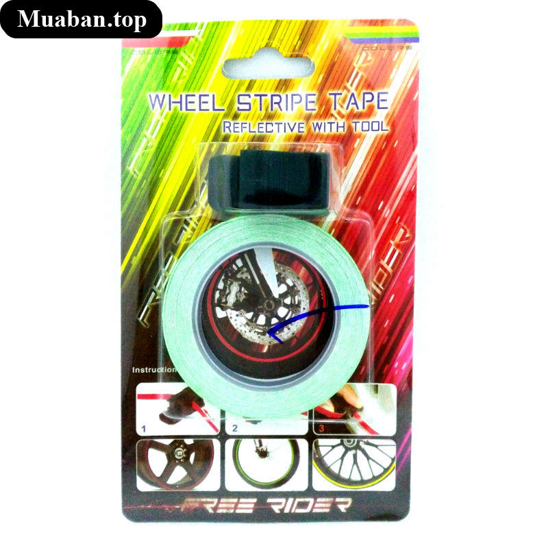 Decal phản quang dán viền dành cho xe máy 6