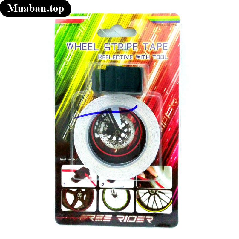 Decal phản quang dán viền dành cho xe máy 7