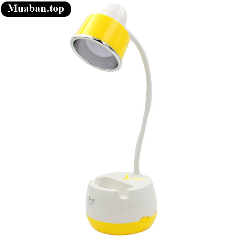 Đèn bàn học QY8601 dáng đứng màu vàng Đèn bàn học QY8601 dáng đứng màu vàng