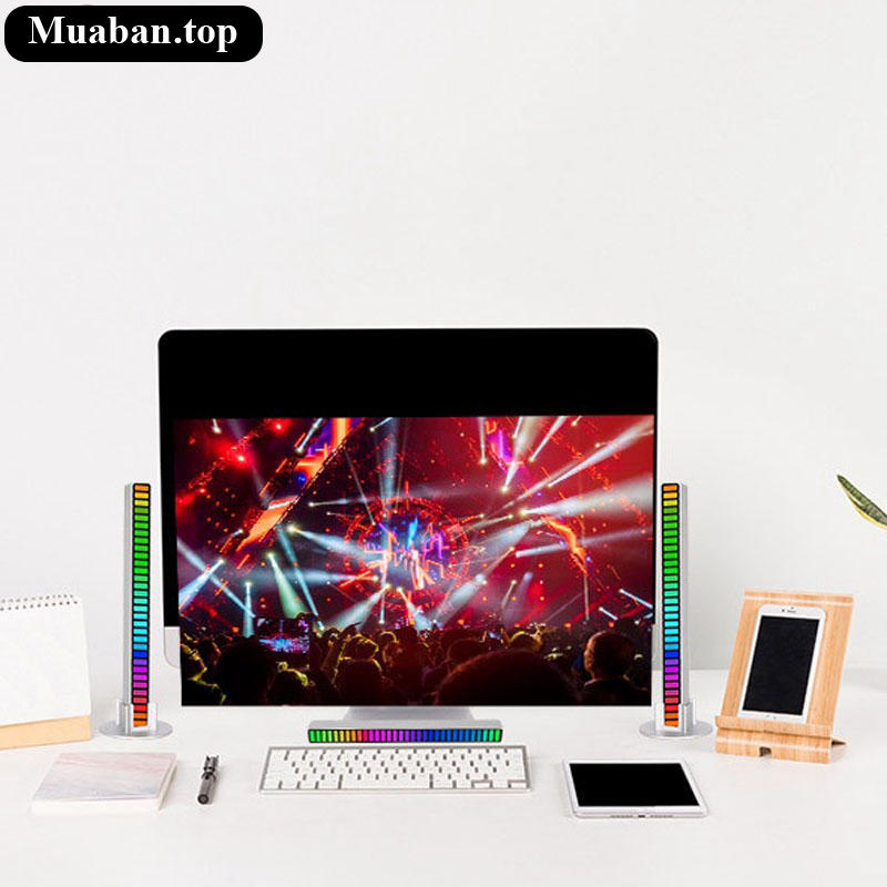 Đèn led trang trí bàn làm việc và xe hơi nháy theo nhạc 4