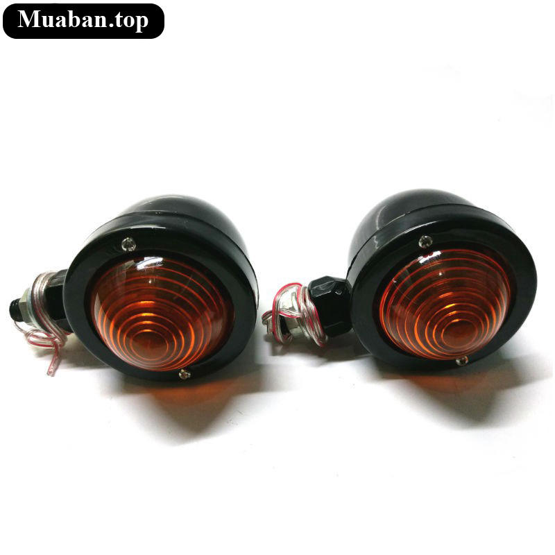 Đèn xi nhan cafe race hột vịt Đèn xi nhan cafe race hột vịt
