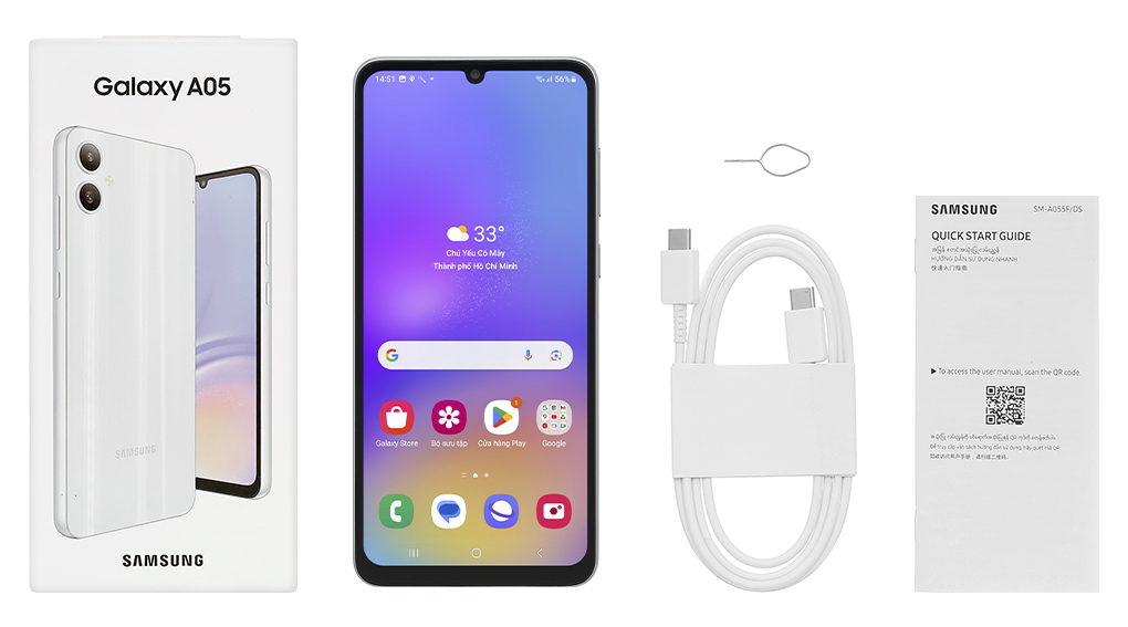 Điện thoại Samsung Galaxy A05 6GB 128GB 34