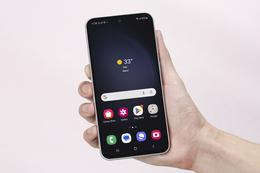 Điện thoại Samsung Galaxy S23 FE 5G 8GB 128GB Tím và Xám 8