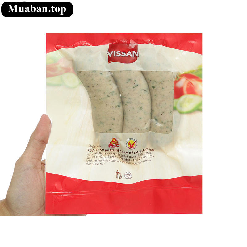 Dồi sụn giòn Vissan gói 250g 5