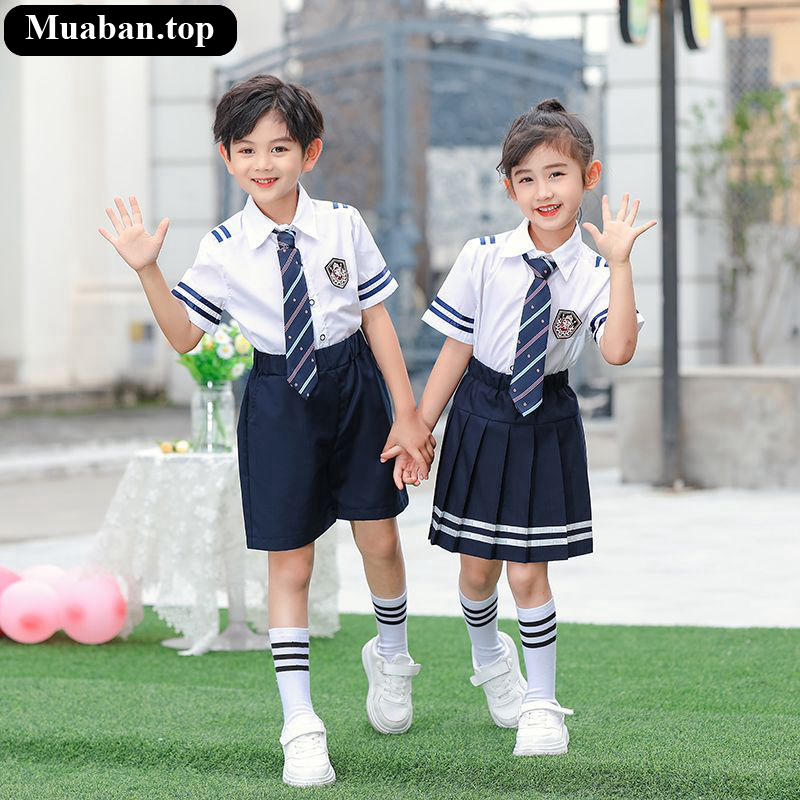 Đồng phục học sinh anh quốc dành cho bé gái bé trai 6