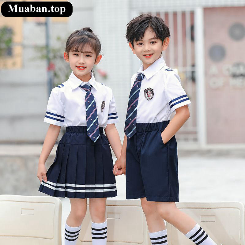 Đồng phục học sinh anh quốc dành cho bé gái bé trai 8