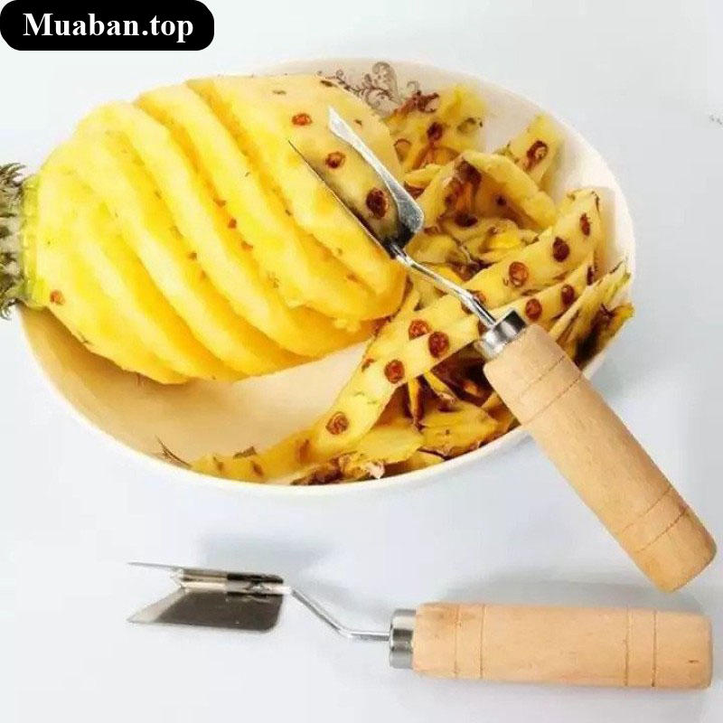 Dụng cụ gọt mắt dứa cắt mắt thơm siêu tiện dụng