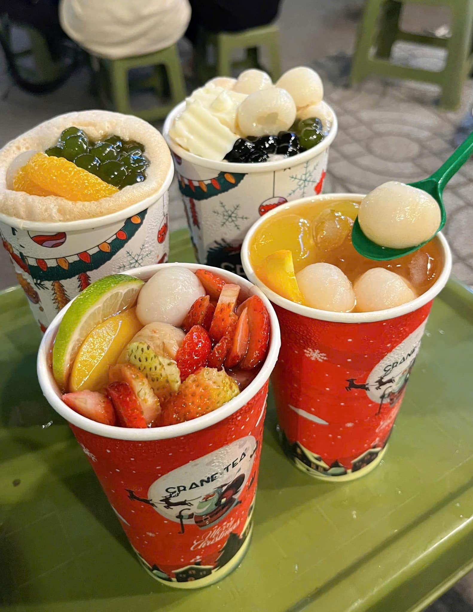 Giáng sinh tới, Crane Tea có ly mới! Order để check in ngay thôi !!! 2