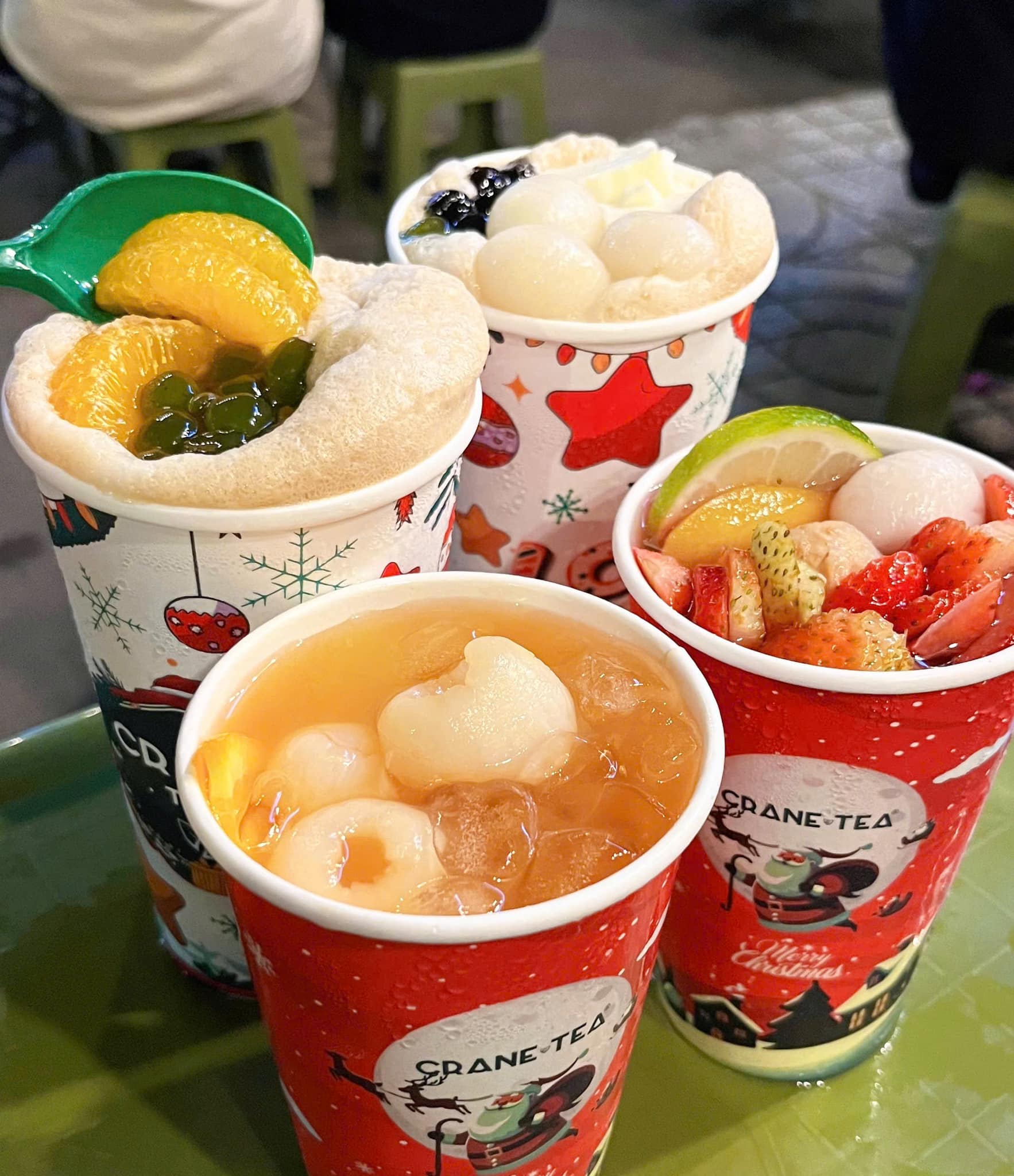 Giáng sinh tới, Crane Tea có ly mới! Order để check in ngay thôi !!! 3