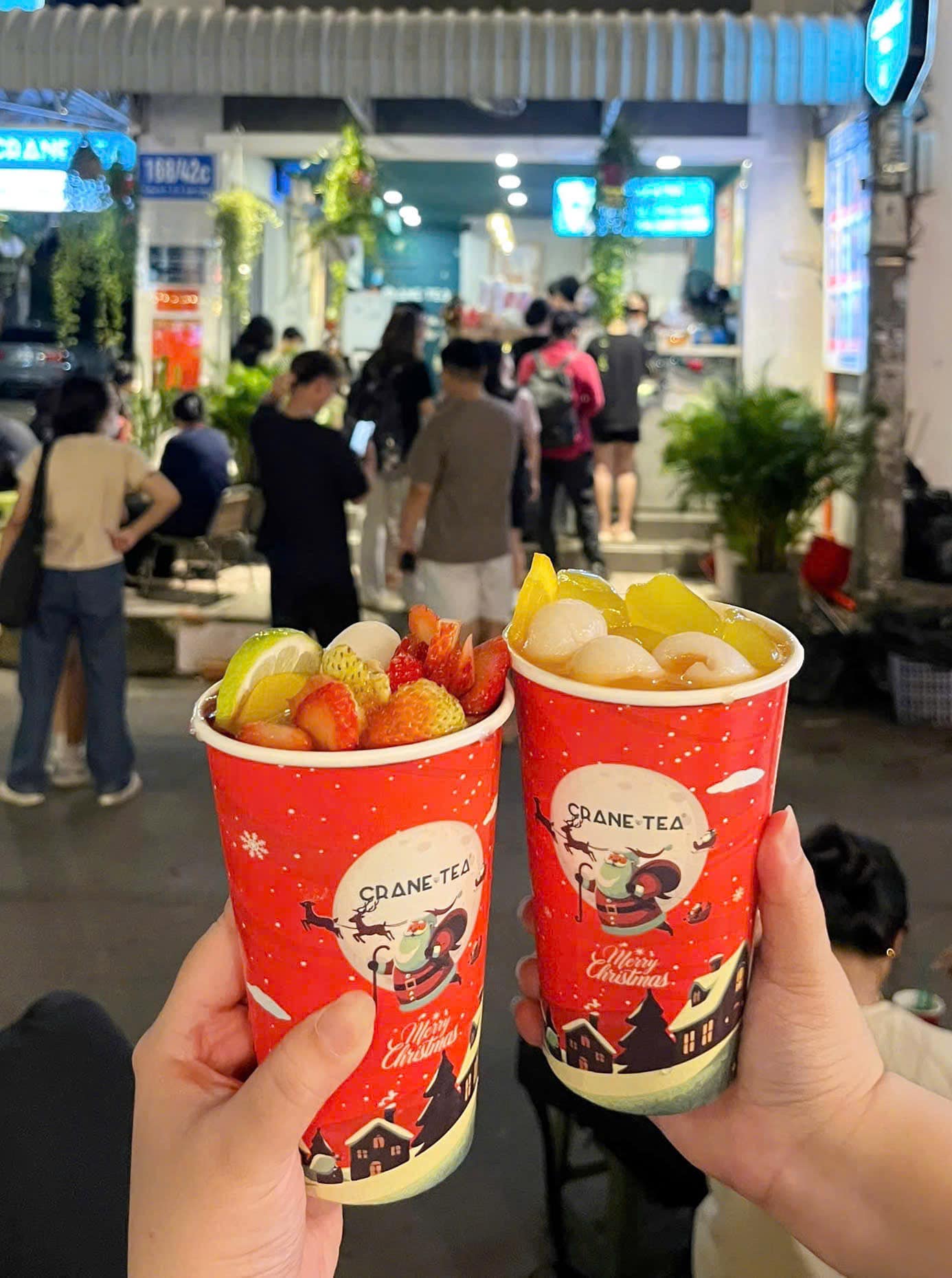 Giáng sinh tới, Crane Tea có ly mới! Order để check in ngay thôi !!! 5