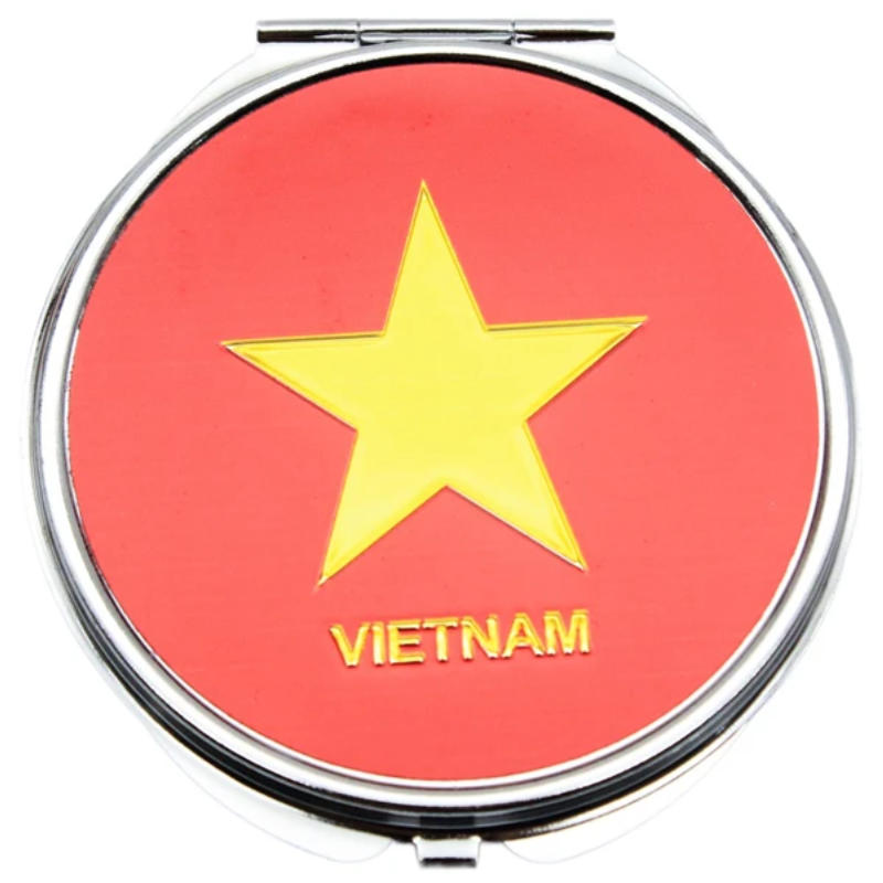 Gương Mini Cầm Tay Cờ Việt Nam Gương Mini Cầm Tay Cờ Việt Nam