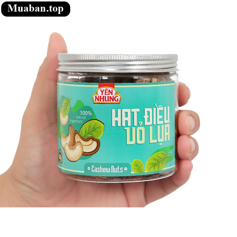 Hạt điều vỏ lụa Yến Nhung hộp 180g 4