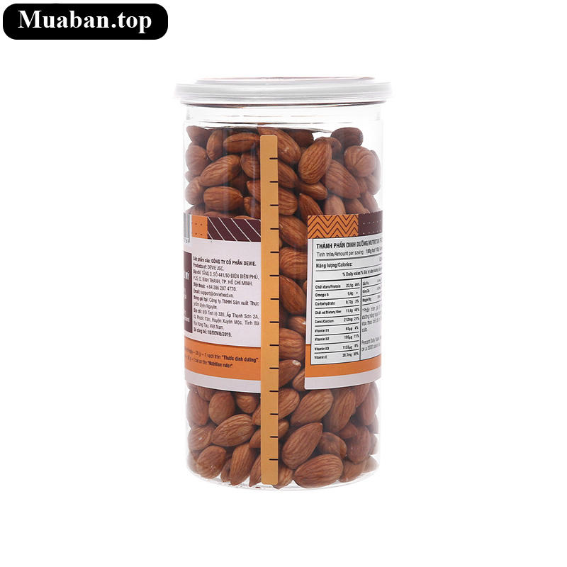 Hạt hạnh nhân Mỹ Your Superfood hũ 450g 3