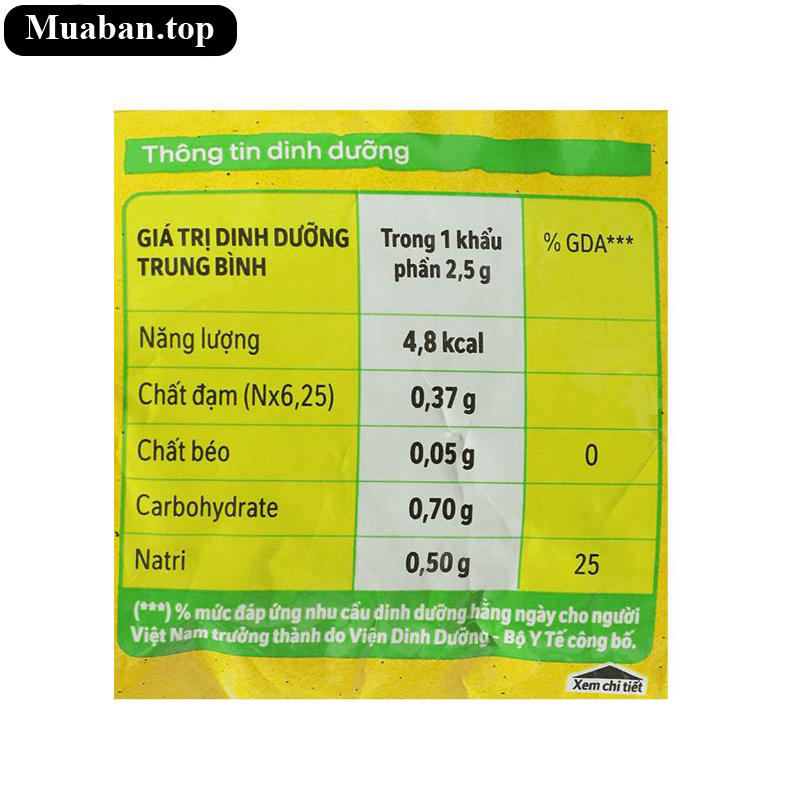 Hạt nêm cao cấp vị nấm hương Maggi gói 450g 5