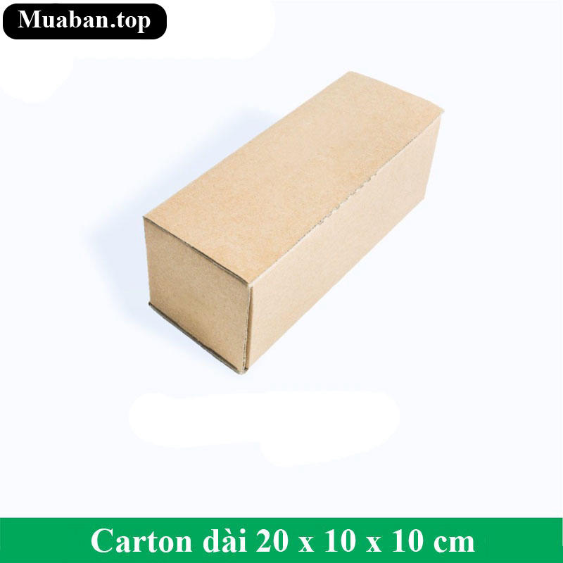 Hộp carton dài 20 x 10 x 10 cm 2