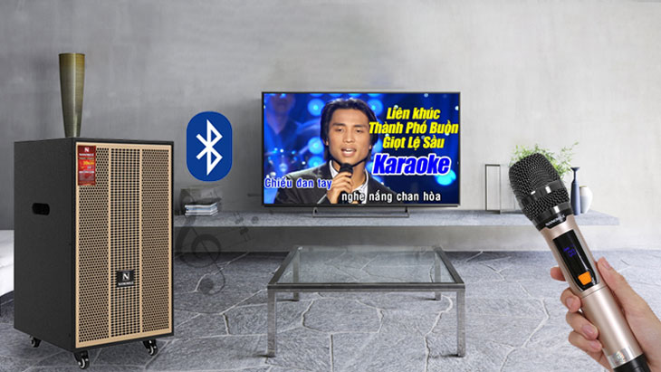 Hướng dẫn kết nối tivi với loa kéo để hát karaoke cực thoả thích 2