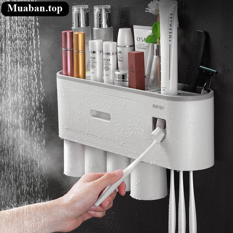 Kệ đựng kem đánh răng thông minh 4