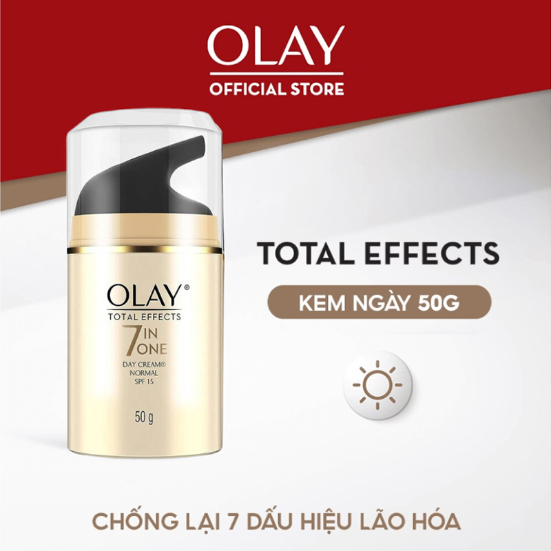 Kem dưỡng da Olay Total Effects 50g dịu da ban ngày 14