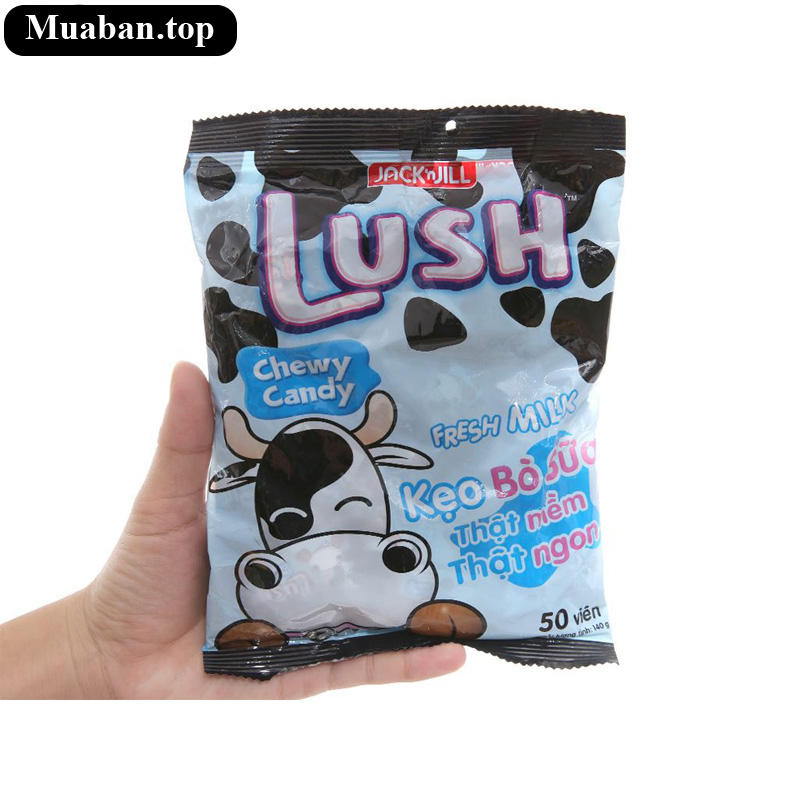 Kẹo bò sữa Jack n Jill Lush gói 140g 4