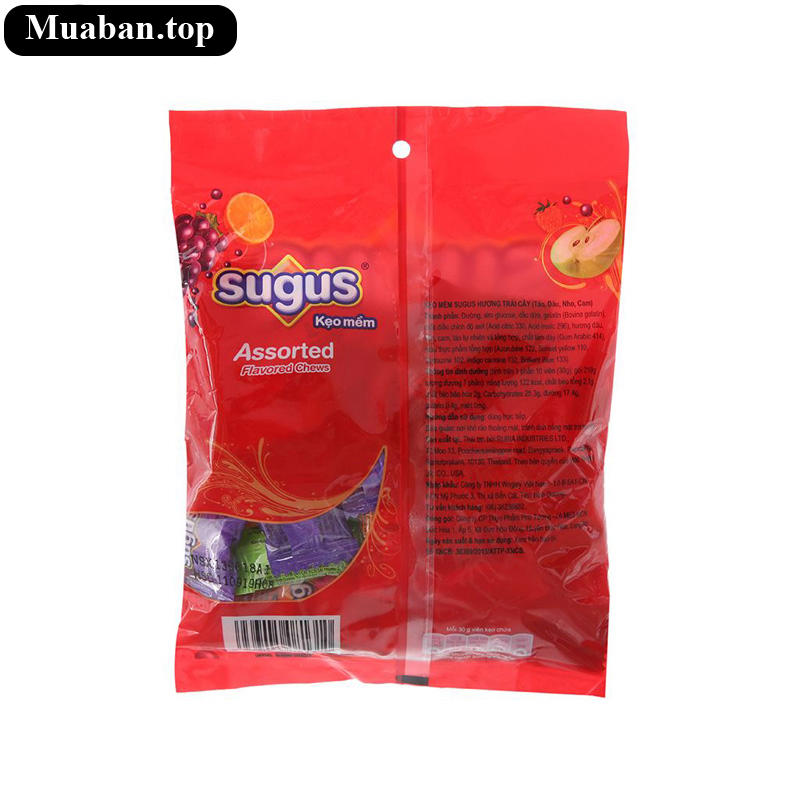 Kẹo mềm hương trái cây Sugus gói 210g 2