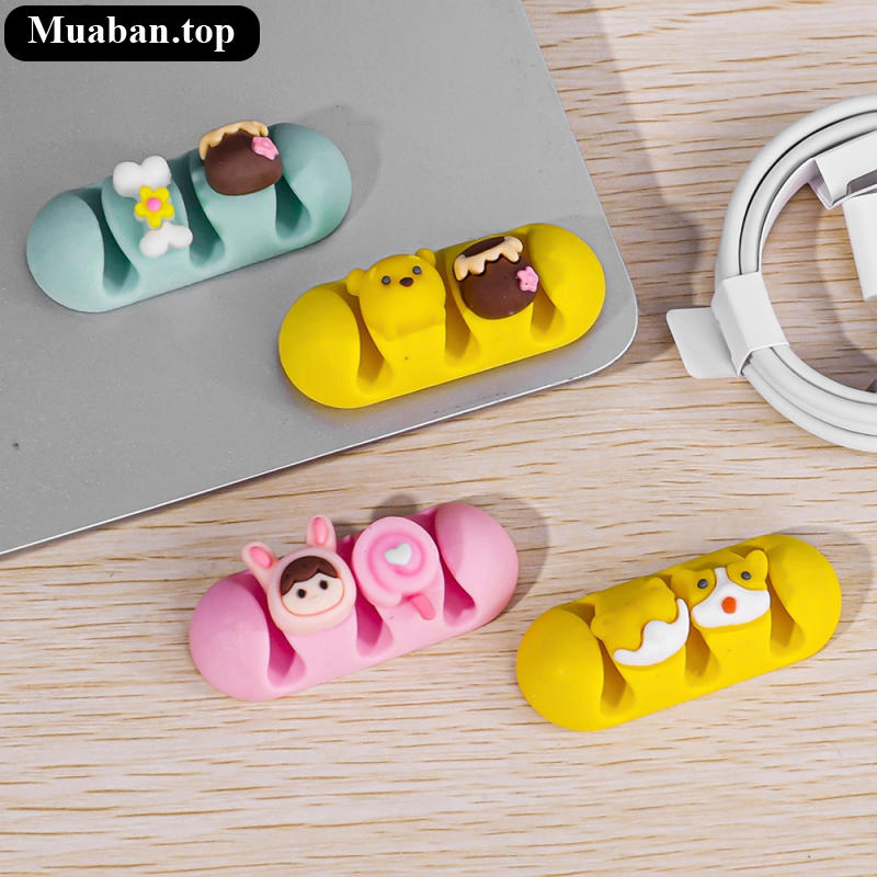 Kẹp cố định dây cáp sạc dán tường các loại nhỏ gọn 3