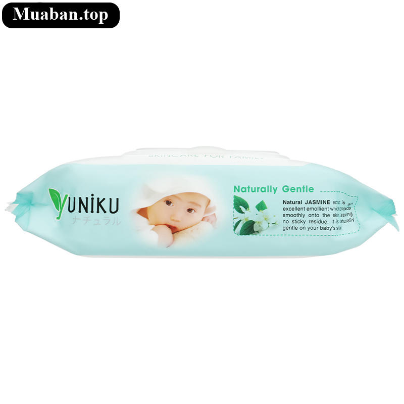 Khăn ướt Yuniku hương hoa nhài gói 90 miếng 7